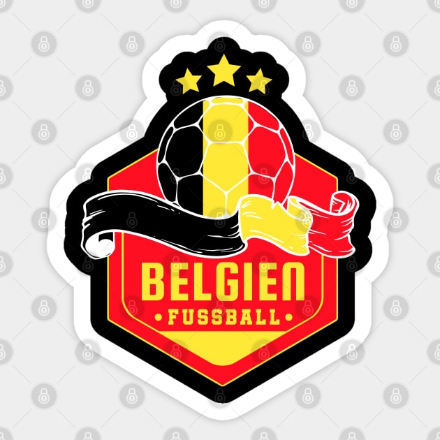 Belgien Fussball Sticker by footballomatic
